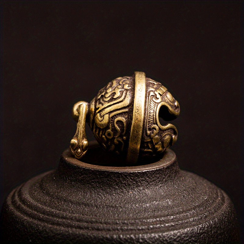 20pcs Tiny Bells Brass Tiger head Chinese Wind bells Copper Metal