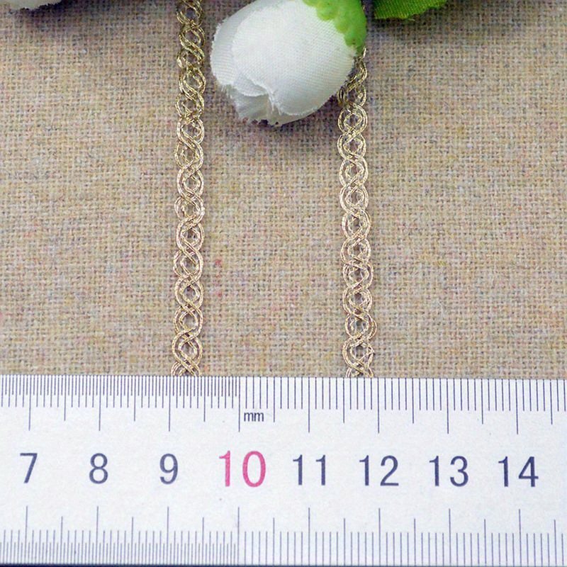 5 Meters 5mm High-quality Fabric Ribbon With 8-character Braid Edge, Sewing Accessory, Clothing, Hat, Home Decor