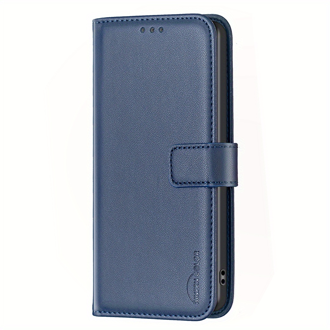 Funda De Cuero Magnética De Moda Cartera Para Teléfono iPhone 14