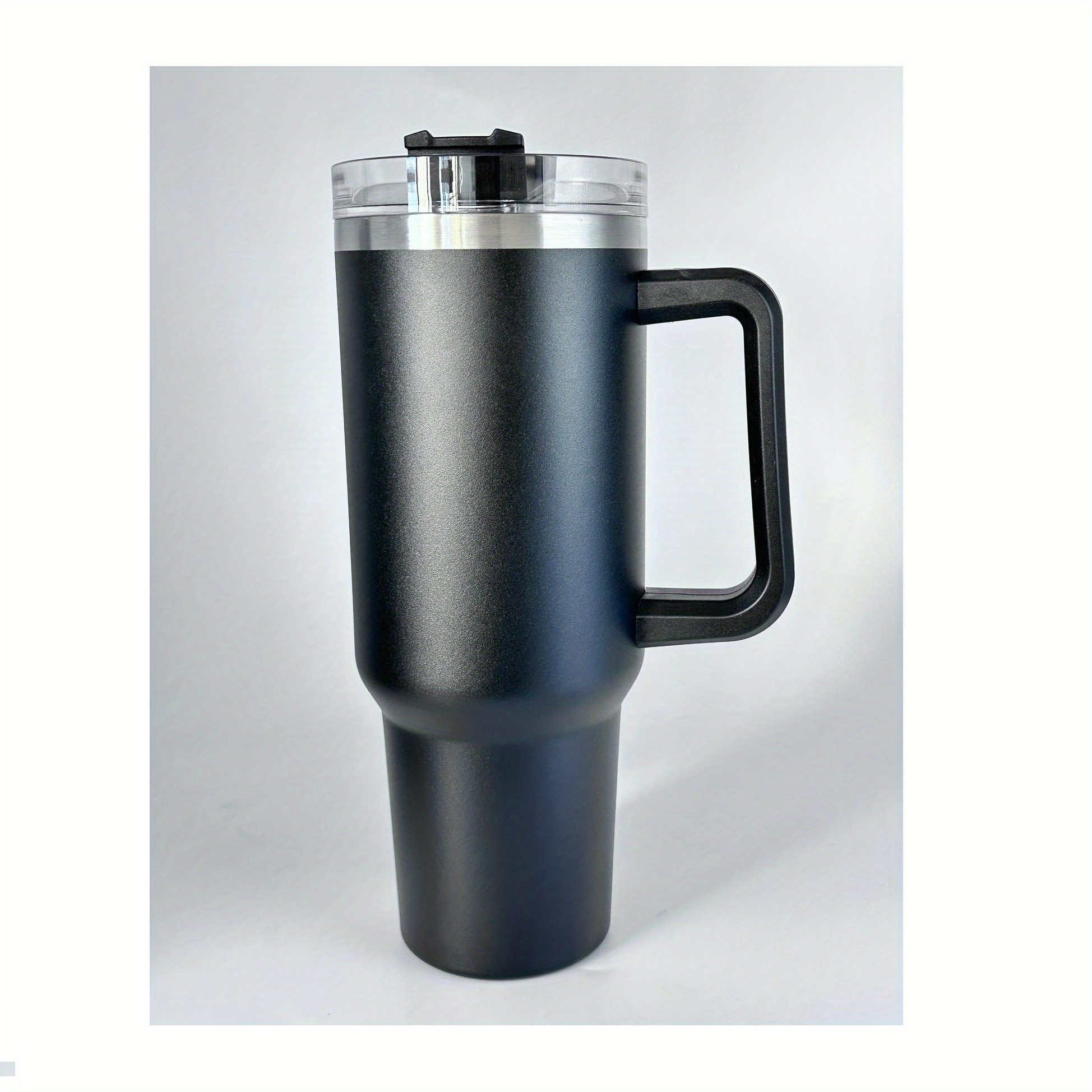 40oz Stainless Steel Thermos Cups With Handle Vacuum Coffee Tumbler Cup  Portable Double Layer Car Coffee Mug Travel Water Mug