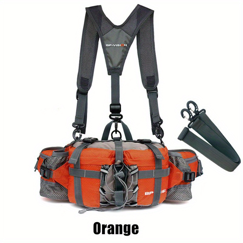 Yuarrent Bolsa de almacenamiento al aire libre Camping Senderismo Accesorios  de supervivencia Riñonera Pesca Montañismo Bolsillo Oxford Paquete de Caqui  3piezas Yuarrent CBP186752