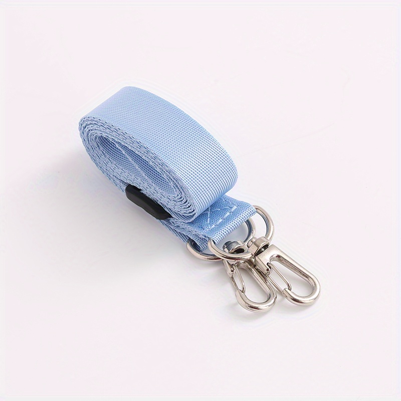 1pc Adjustable Nylon Shoulder Strap, Universal Fit, Options, With Hooks For Outdoor Camping & Hiking Bottle Holder