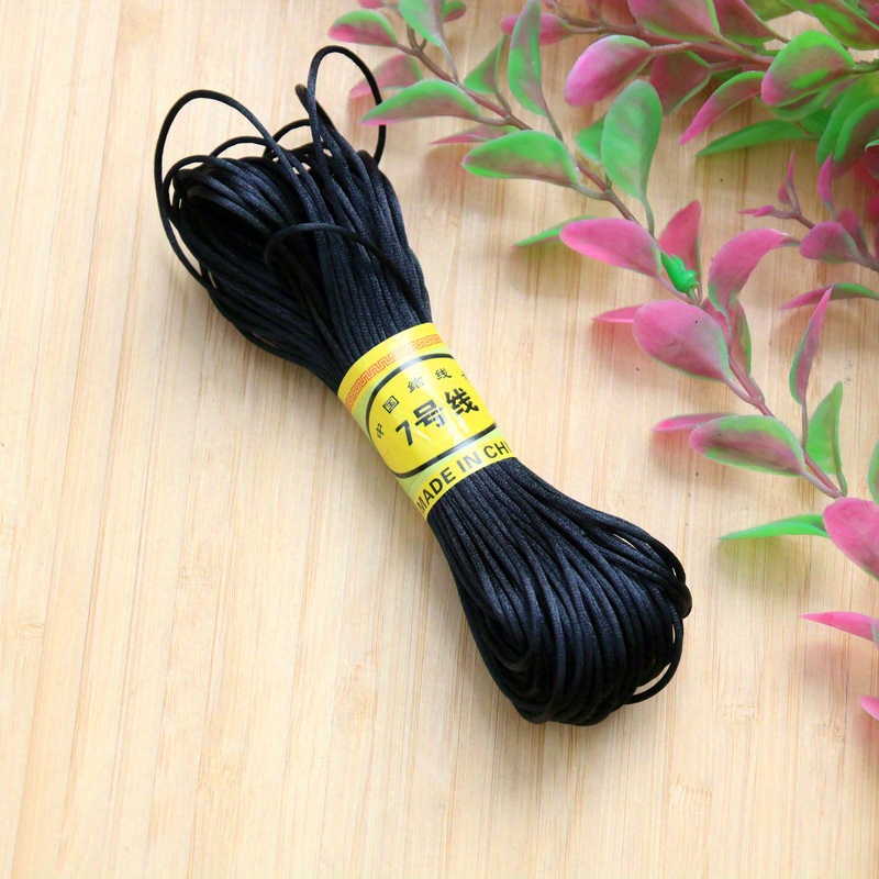 18m 708inch Chinese Knot Rope Line 7 Handwoven Rope Red String Bracelet