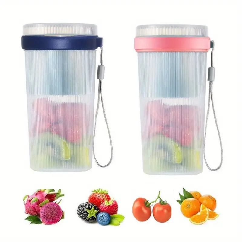 1pc mini blender orange juice blender grape mixer electric portable strawberry fruits juicer cutter details 0