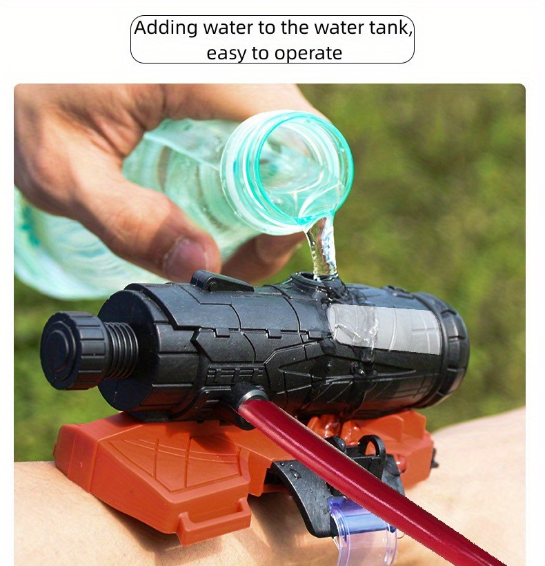 Spider Water Squirt Gloves manual Press Continuous Water Gun - Temu