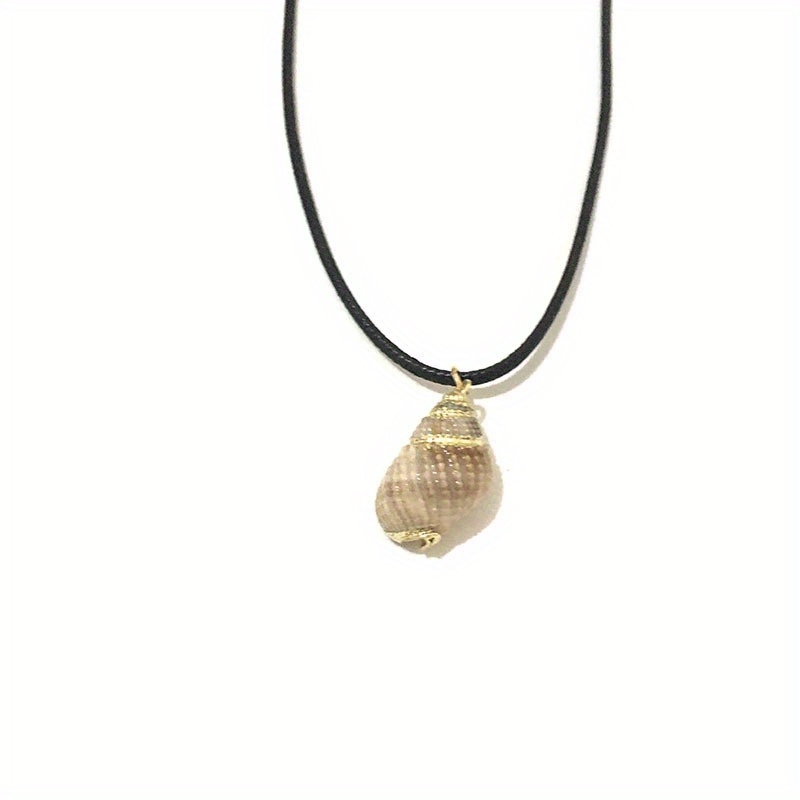 Mens seashell clearance necklace