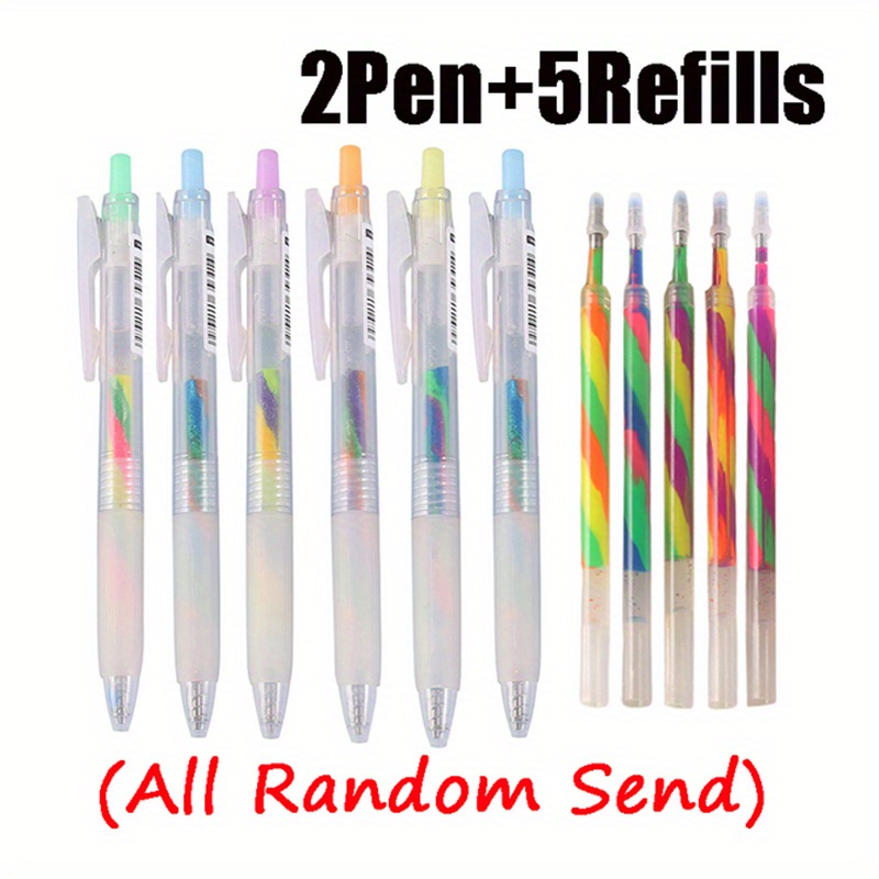 Doodle Light Word Fluorescent Pen With Soft Head For - Temu