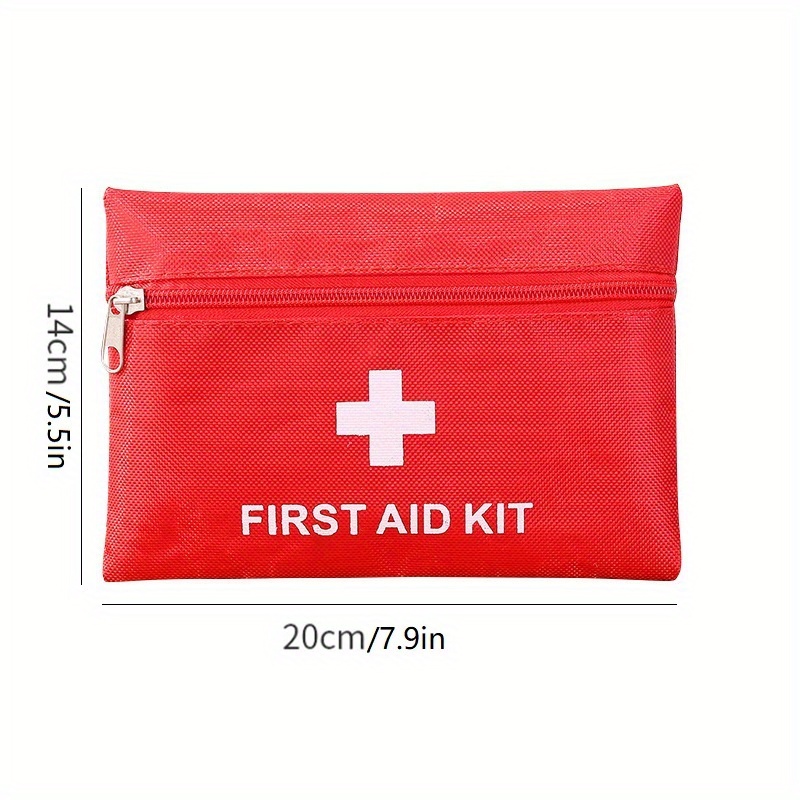 Small First Aid Kit - 105 Pieces Emergency Survival Supplies Aid Kits for  Car, Home, School, Office, Sports, Traveling, Hiking, Camping, Exploring