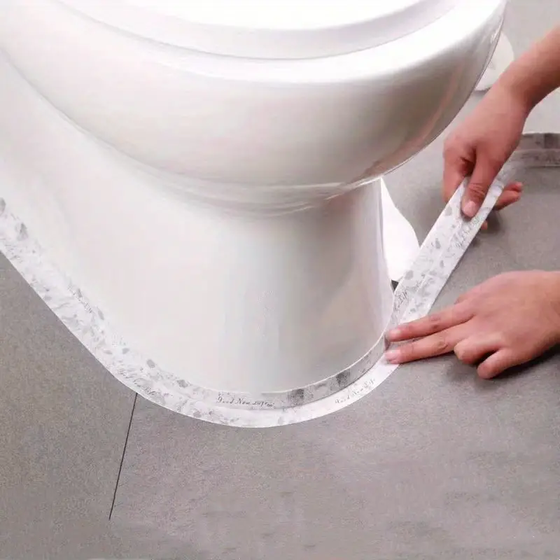 1roll waterproof anti mildew toilet caulk strip self adhesive sealing tape for kitchen bathroom bathroom waterproof tape to avoid wet kitchen sink beautiful seam stickers details 1