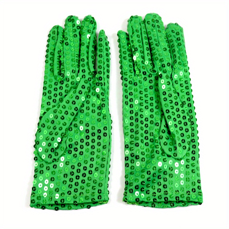 Yabber Sequin Gloves - Small [Young-Kids] for Ice Skating | Dance | Michael  Jackson Costume | Sparkle Dress Up [1 Pair]