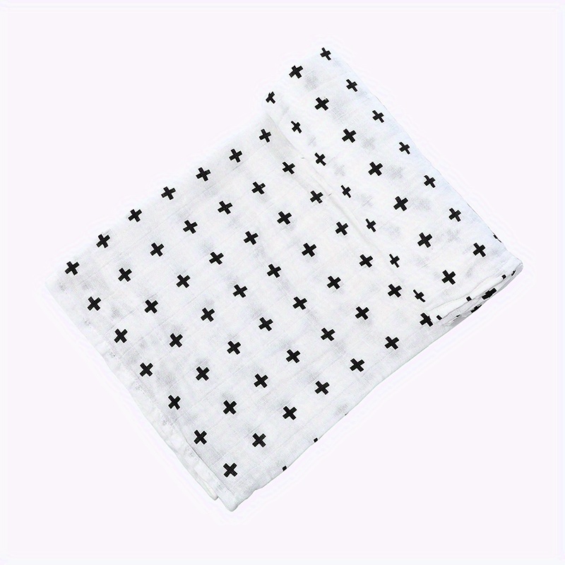 Newborn Cotton Cartoon Print Blanket, Soft & Skin-Friendly