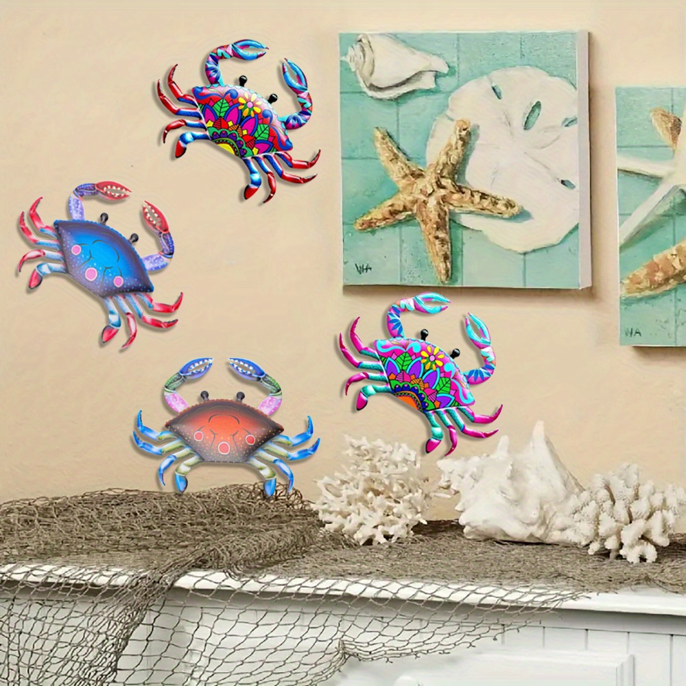 Add A Nautical Touch Crab Iron Wall Decor Temu Australia