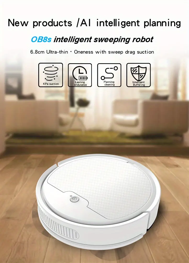 smart sweeping robot home sweeping and dragging integrated machine sweeping robot smart home appliances automatic floor wiping machine automatic floor dragging machine smart three in one machine home vacuum cleaner sweeping robot o8s details 0