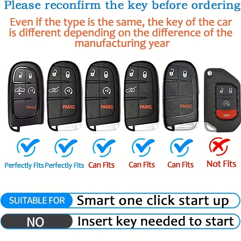 Keychain TPU Car Key Case Cover For Jeep Grand Cherokee Renegade Chrysler  200 300 Dodge RAM Durango Challenger Journey Dart Fiat