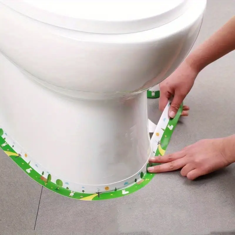 1roll waterproof anti mildew toilet caulk strip self adhesive sealing tape for kitchen bathroom bathroom waterproof tape to avoid wet kitchen sink beautiful seam stickers details 7