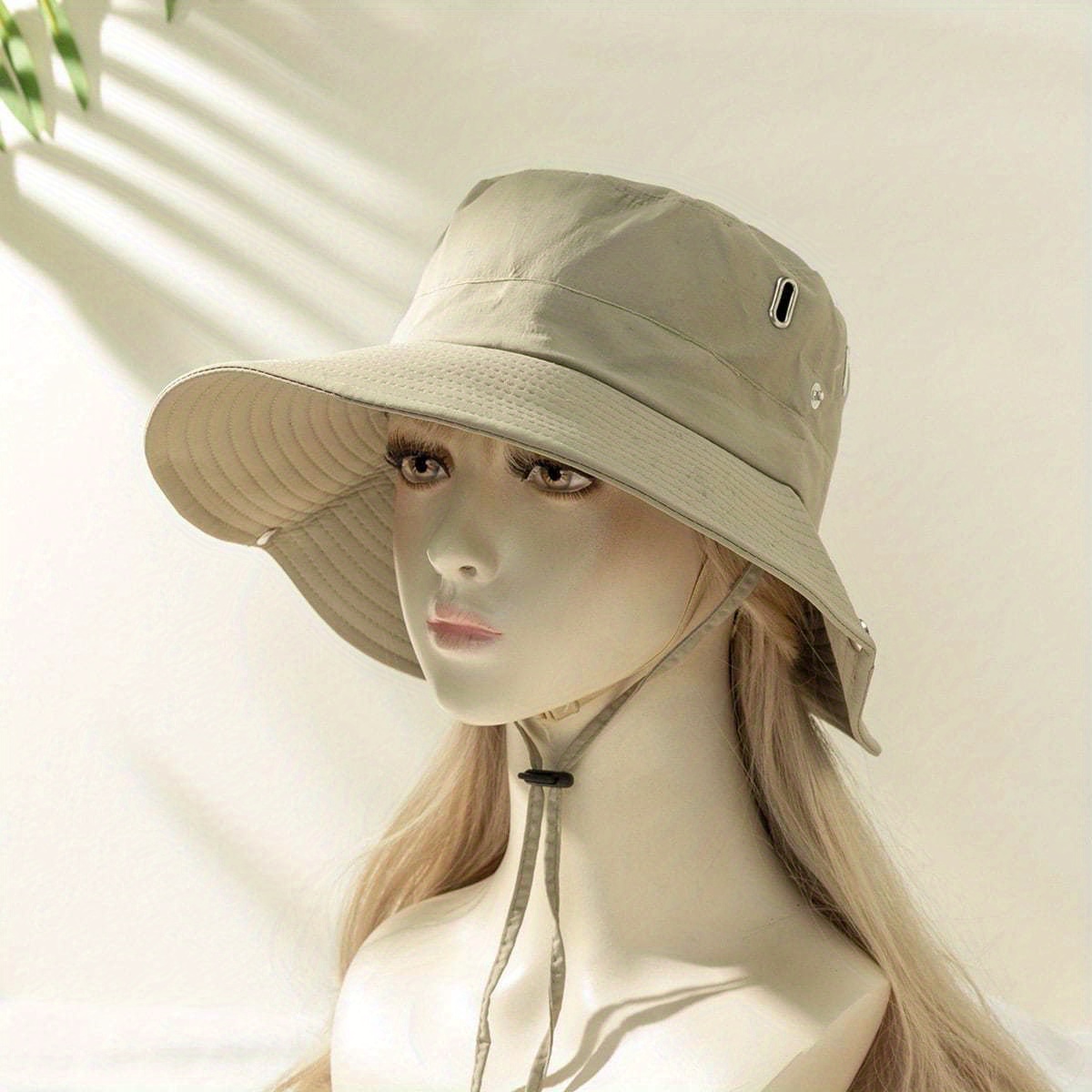 Unisex Sunproof Bucket Hat Wide Brim UV Protection Sun Hat
