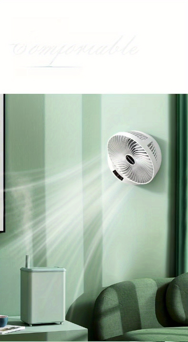 ＡＷＨＡＯ Ventilateur de Bureau et Mural 2 En 1, Mini Ventilateur électrique  Portable, Ventilateur de Bureau Personnel à Faible Bruit, Petit Ventilateur  Portabl, Blanc Rechargeable : : Cuisine et Maison