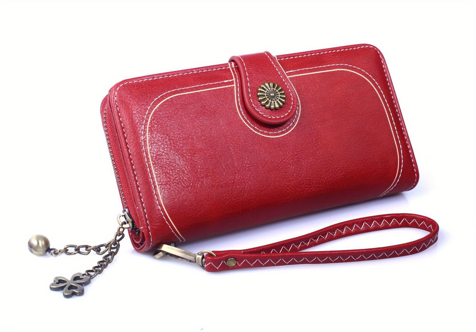 Leather Handbags Yafeige Purse Wristlet Wallet Yafeige Large