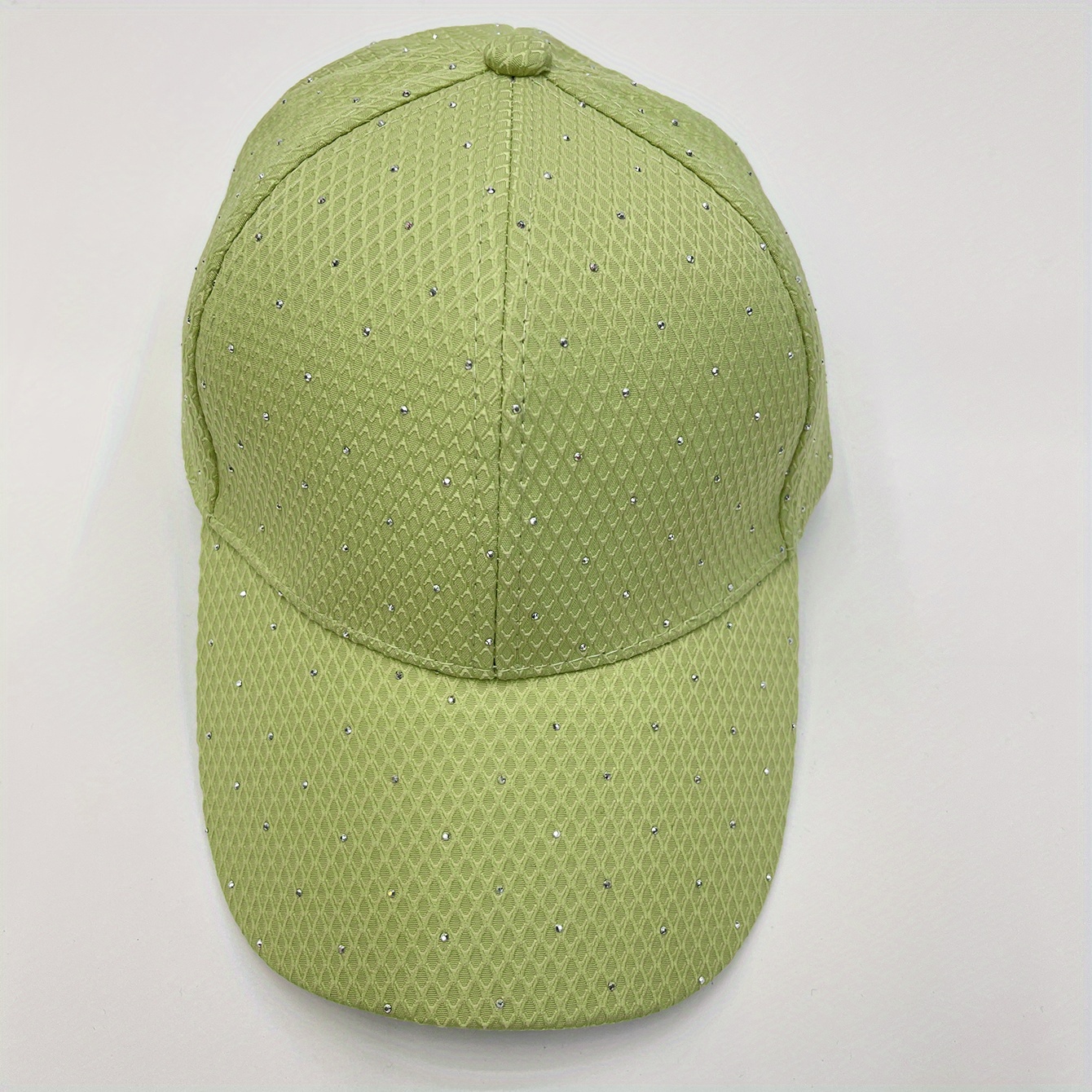 Rhinestone Decor Baseball Cap Lightweight Sun Hat