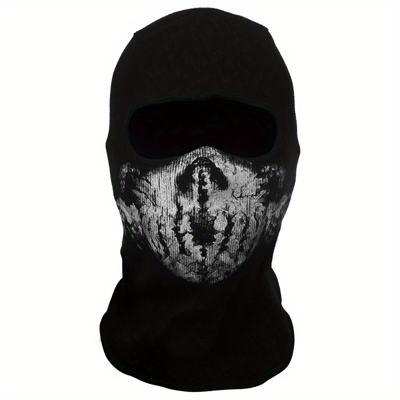  Ghost Mask MW2 Skull Full Face Mask Black Balaclava Ghosts  Skull Full Face Mask… : Clothing, Shoes & Jewelry