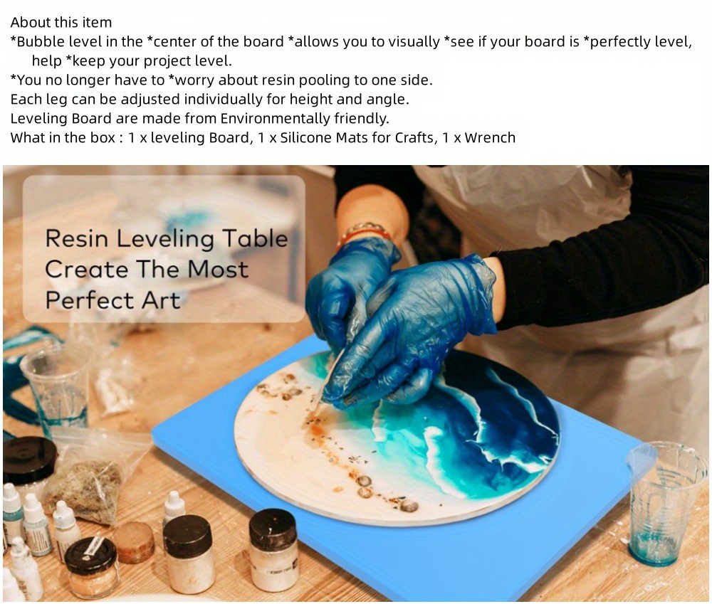 Leveling Board Epoxy Resin Adjustable Leveling Board Resin - Temu