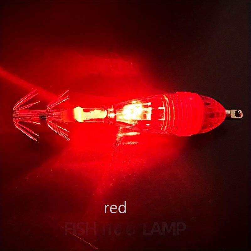 Fishing Lure Light, Fishing Led Lure Light, Squid Shape Green Light Color  Bait, Underwater Lamp With Hook Squid Jigs - Temu Greece