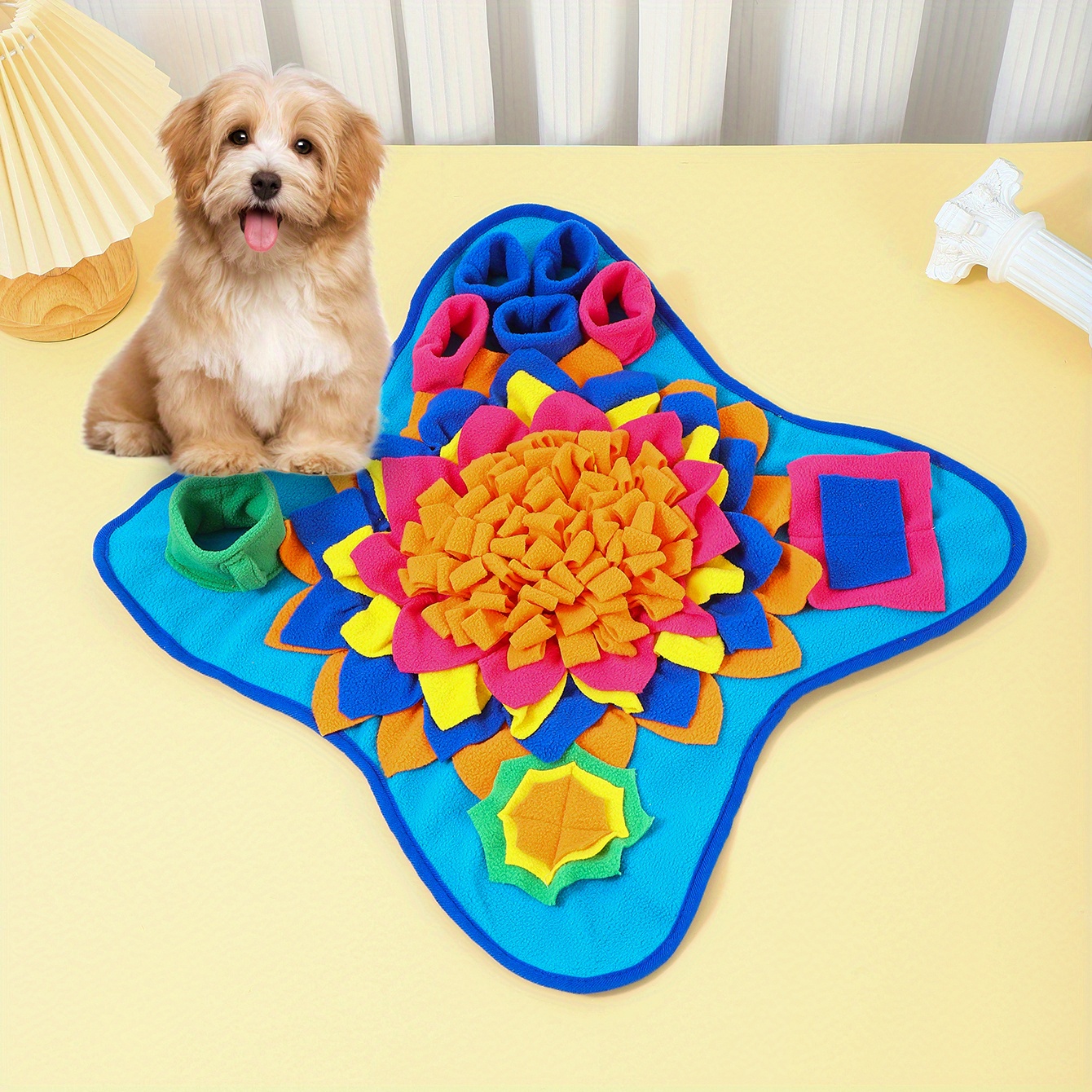 Dog Sniffing Pad Dog Nose Mat Antiskid Dog Mental Stimulation Toys  Encourages Natural Foraging Skills Interactive Feed Game For - AliExpress