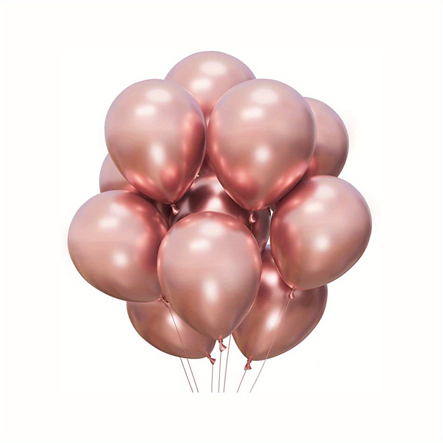 PartyWoo Hot Pink Balloons, 50 pcs 12 inch Latex Balloons, Party Ballo