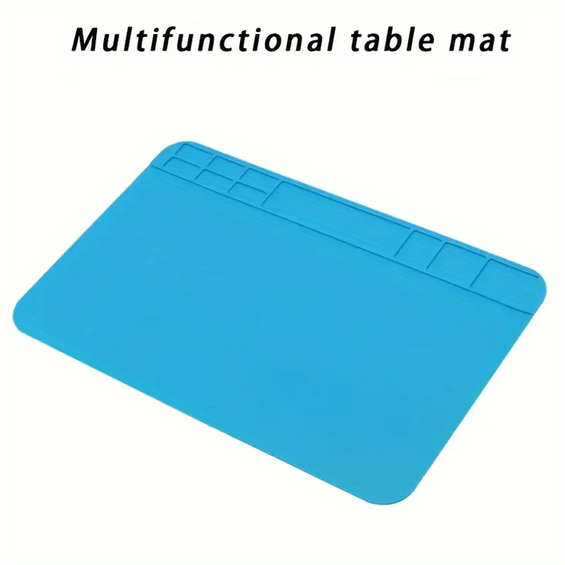  silicone table mat soldering mat insulation work mat silicone work mat  workbench mat bench pad work laptop work table silicone mat computer Silica
