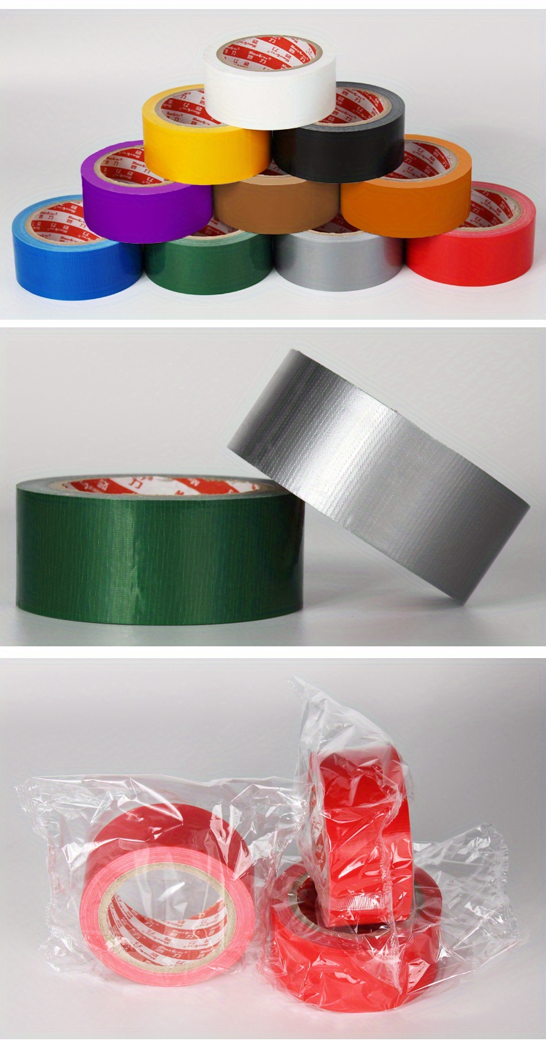 Rainbow Ten Color Tape X 21.872 Yards Color Duct Tape House Temu