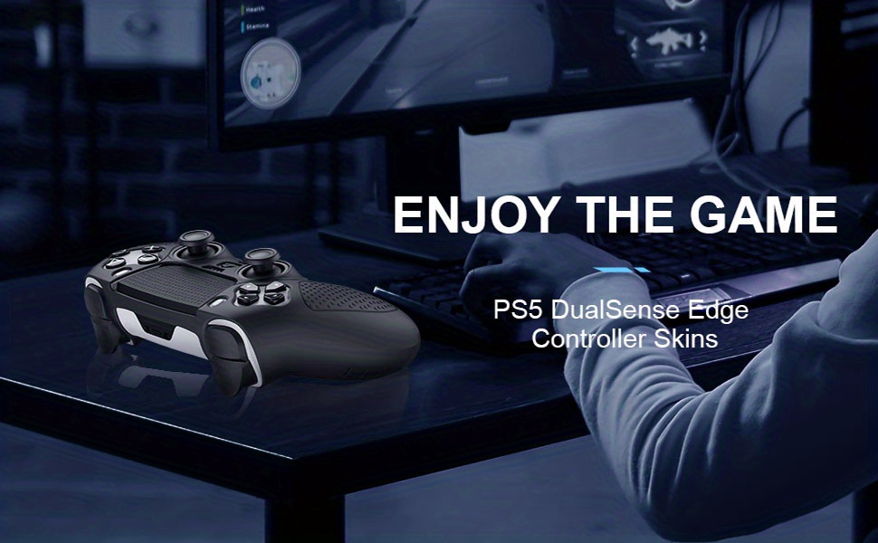 Anti slip Silicone Cover Case Ps5 Edge Controller Soft - Temu