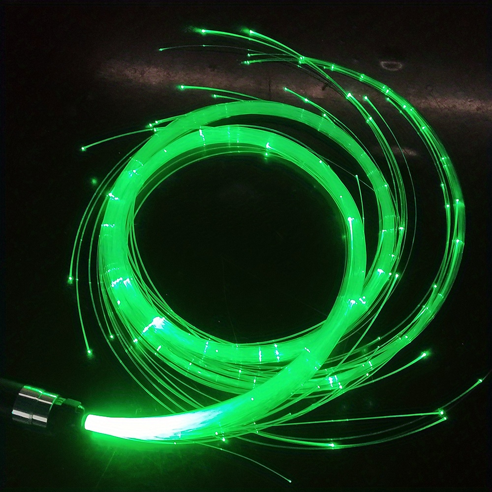 1pc, LED-Licht Emittierende Handseilpeitsche Nachtbar Atmosphäre Requisiten  Faser-Optik-Tanzleuchtpeitsche Bühnenfaser-Optikpeitsche