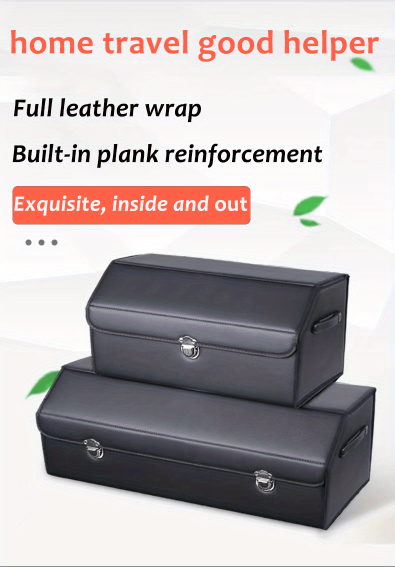 Auto Aufbewahrungsbox Auto Aufbewahrungswerkzeuge Faltbare Aufbewahrungsbox  für Kofferraum Multifunktionale Faltbare Aufbewahrungsbox Wasser  Aufbewahrungsbox 28l