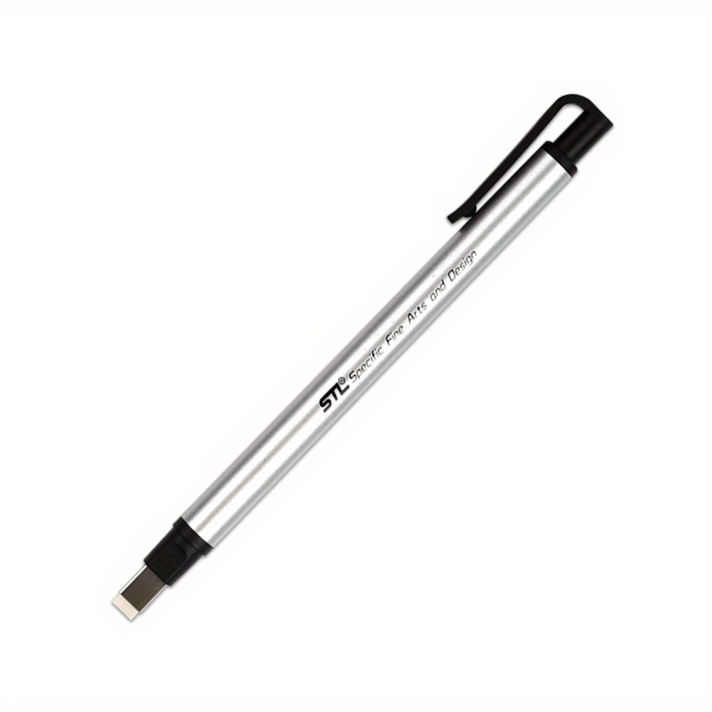 Mechanical Eraser Pen with 5 Eraser Refills, Precision Tip