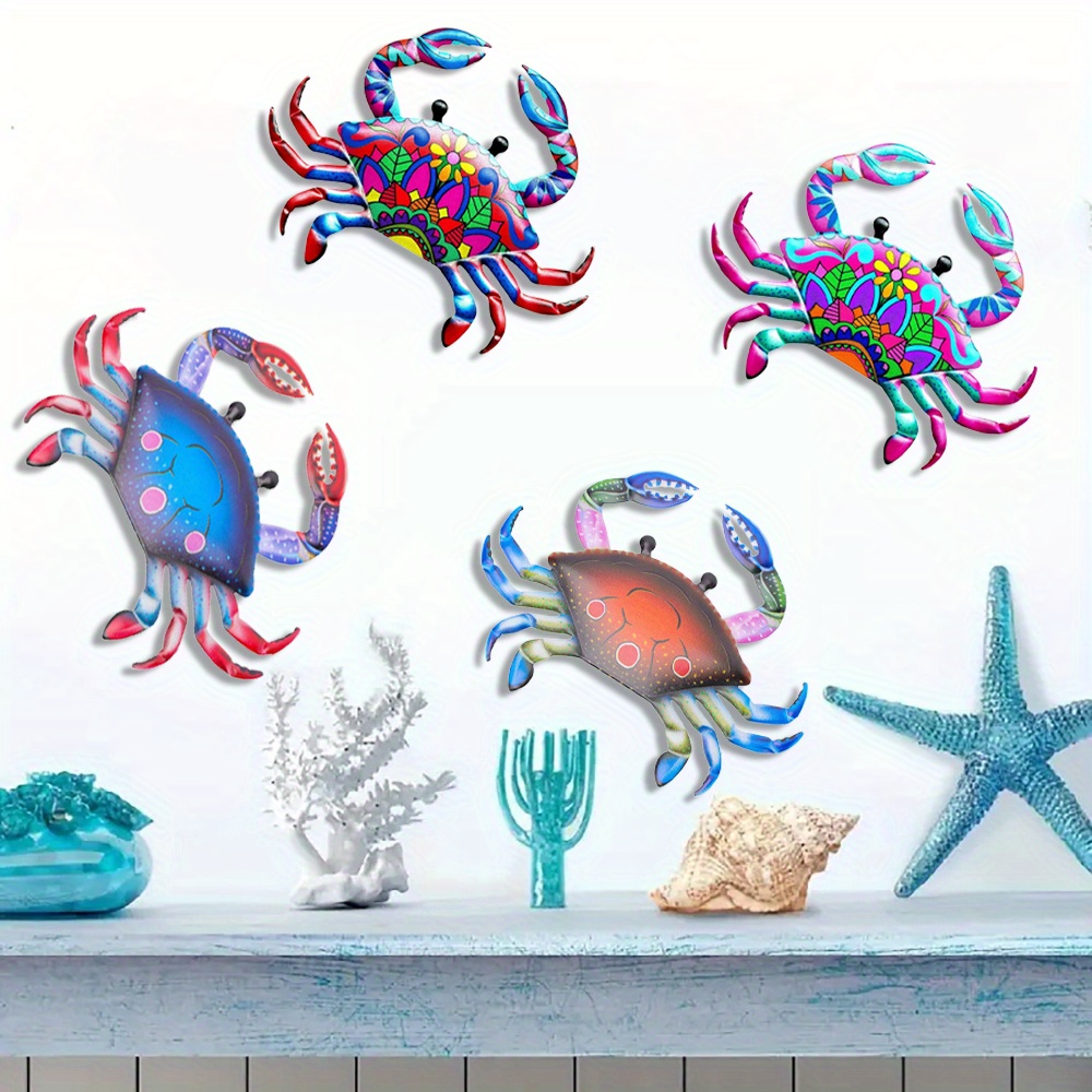 Add A Nautical Touch Crab Iron Wall Decor Temu Australia