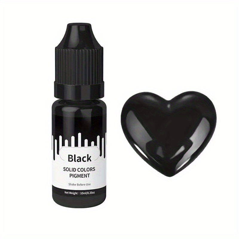 Bottle Black White Resin Pigment Paste Epoxy Resin Color - Temu