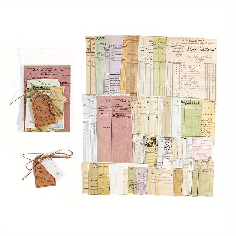 260 Pezzi Retrò Materiale Misto Materiale Scrapbooking - Temu Italy