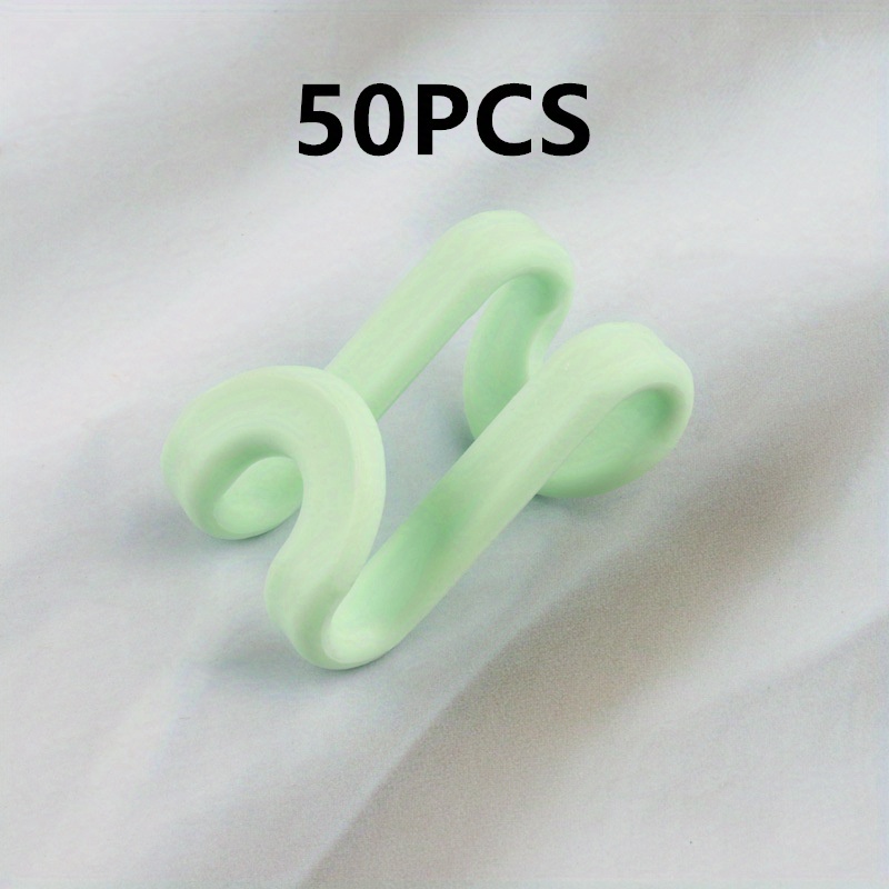 50PCS Clothes Hanger Connector Hooks Space Saving Hanger Mini