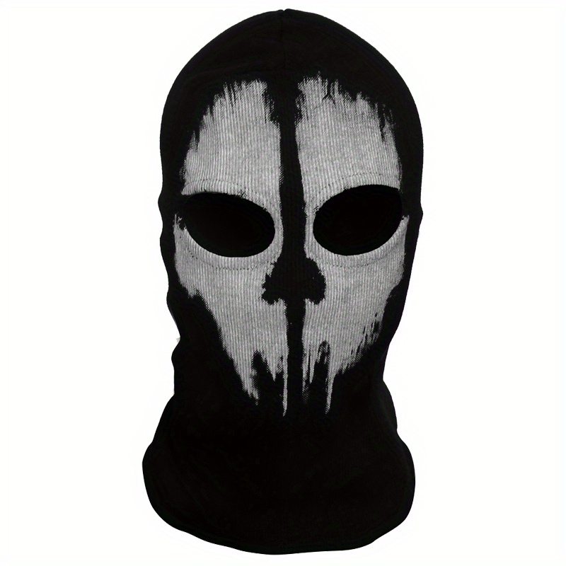 HoveeLuty Passamontagna Ghost Passamontagna Moto Passamontagna Teschio  UNISEX Ghost Print Maschera Balaclava Ghosts Skull Maschera Full Face Mask  Ski Mask Maschere Per Uomini Per Uomini Donne, Nera : : Auto e Moto