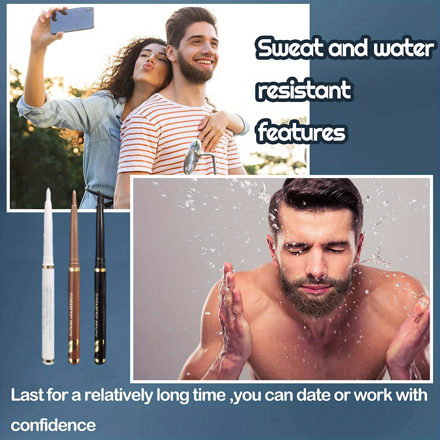 Beard Filling Pen for Men and Women