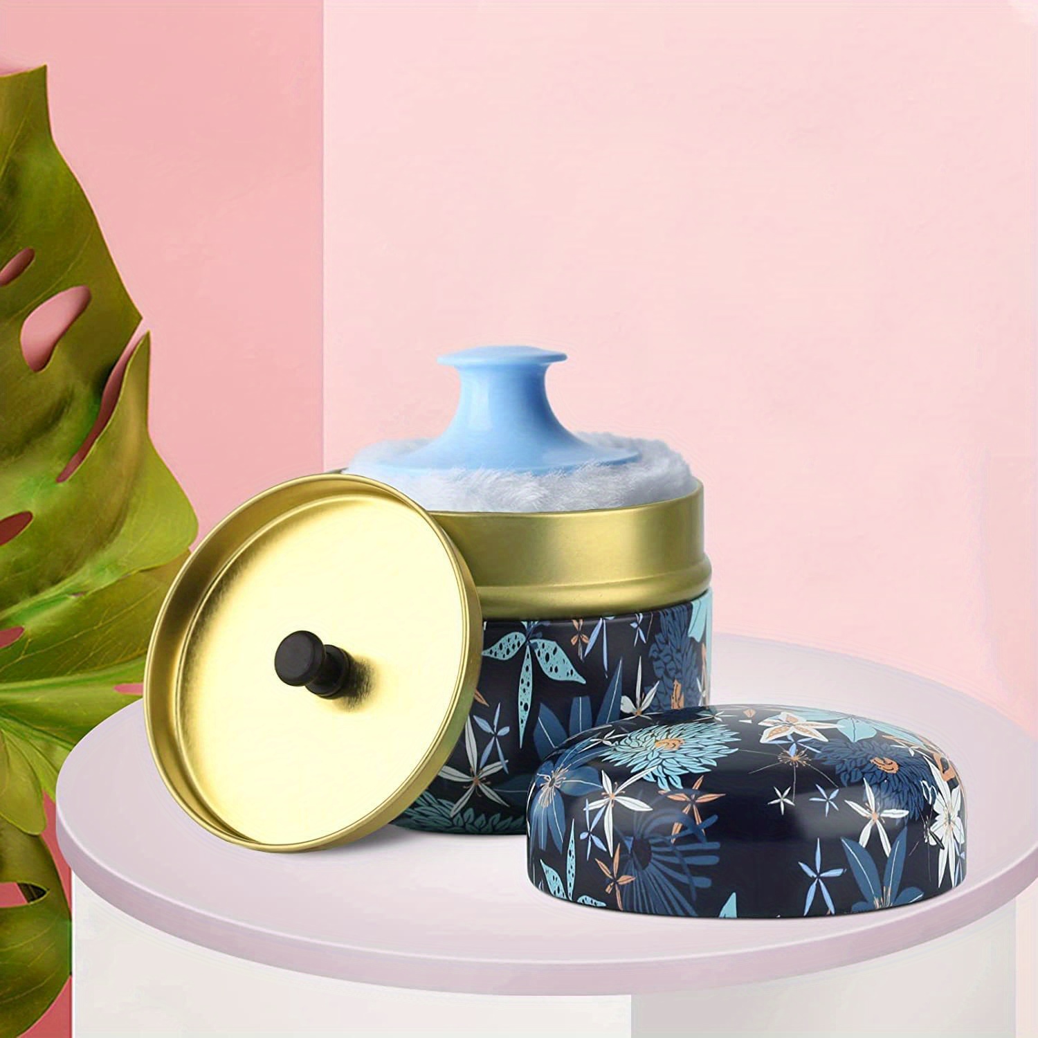 Travel friendly Powder Puff Container Perfect Bath Body Care Temu