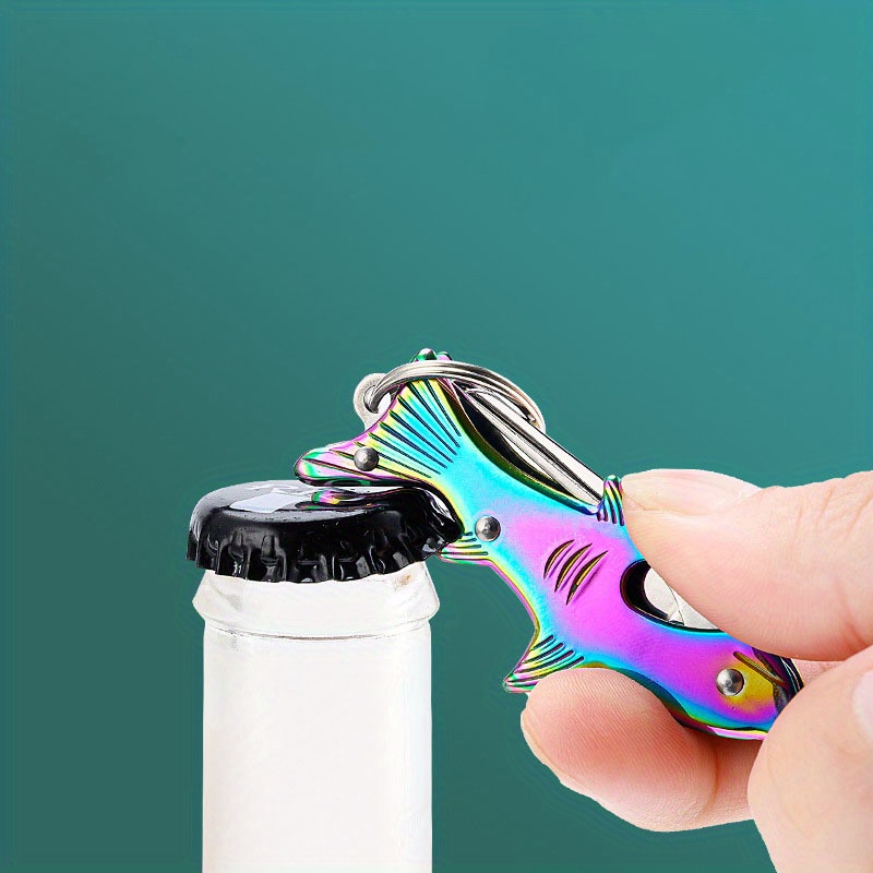 Multifunctional Keychain With Pocket Knife Bottle Opener - Temu