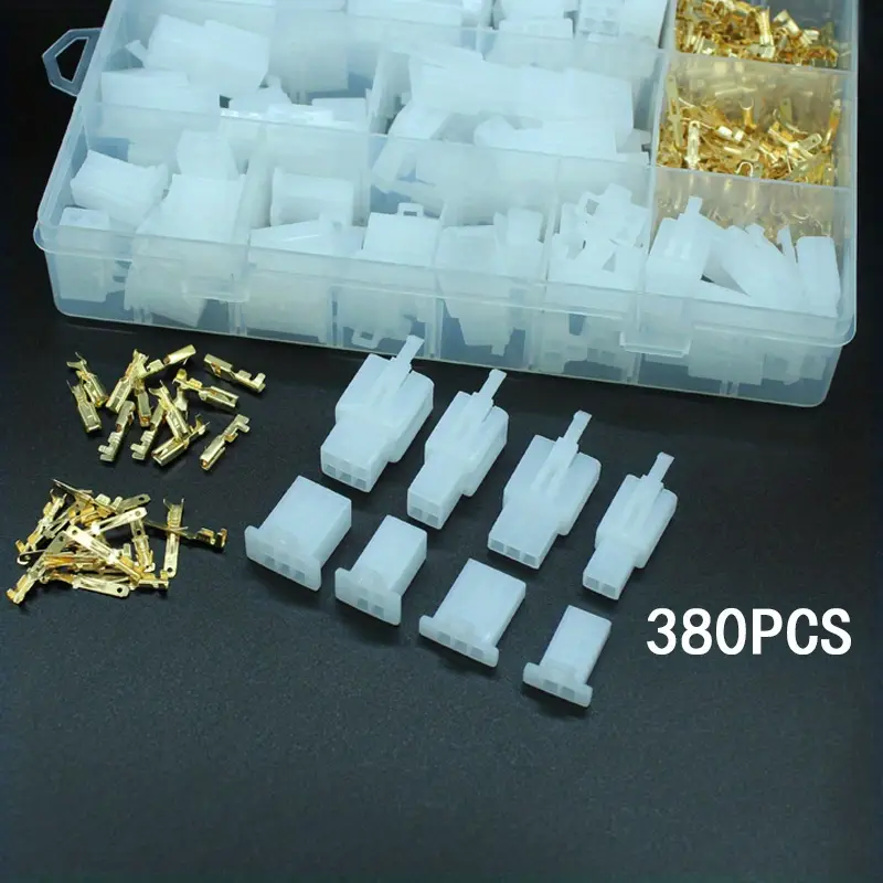 380pcs high quality plastic shell wire connectors car speakers wiring ...