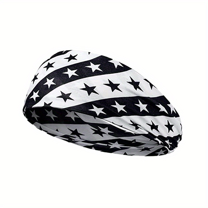 Amerikanische Flagge Stirnband Mode Sport Stirnband Flagge Muster