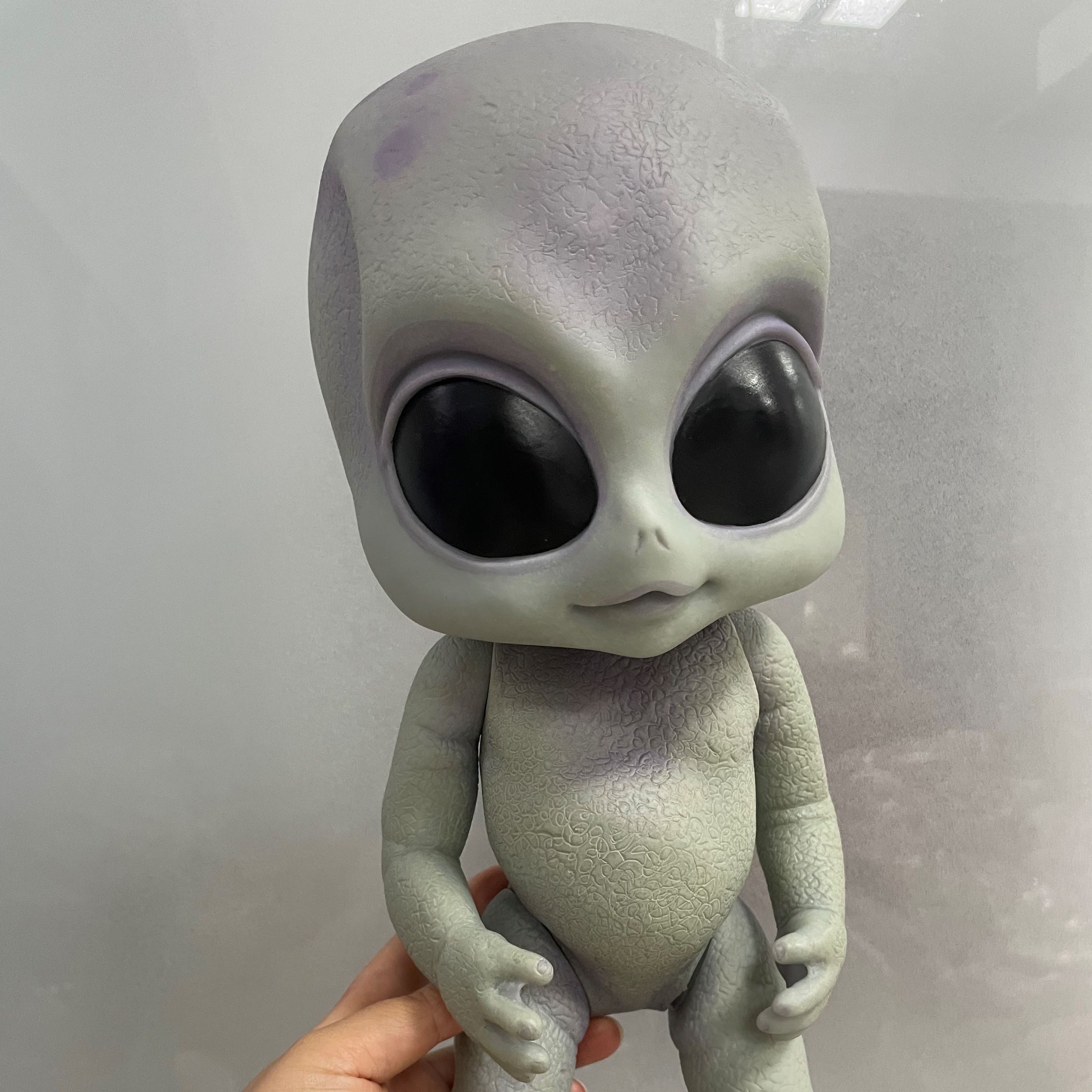 Realistic alien baby clearance doll