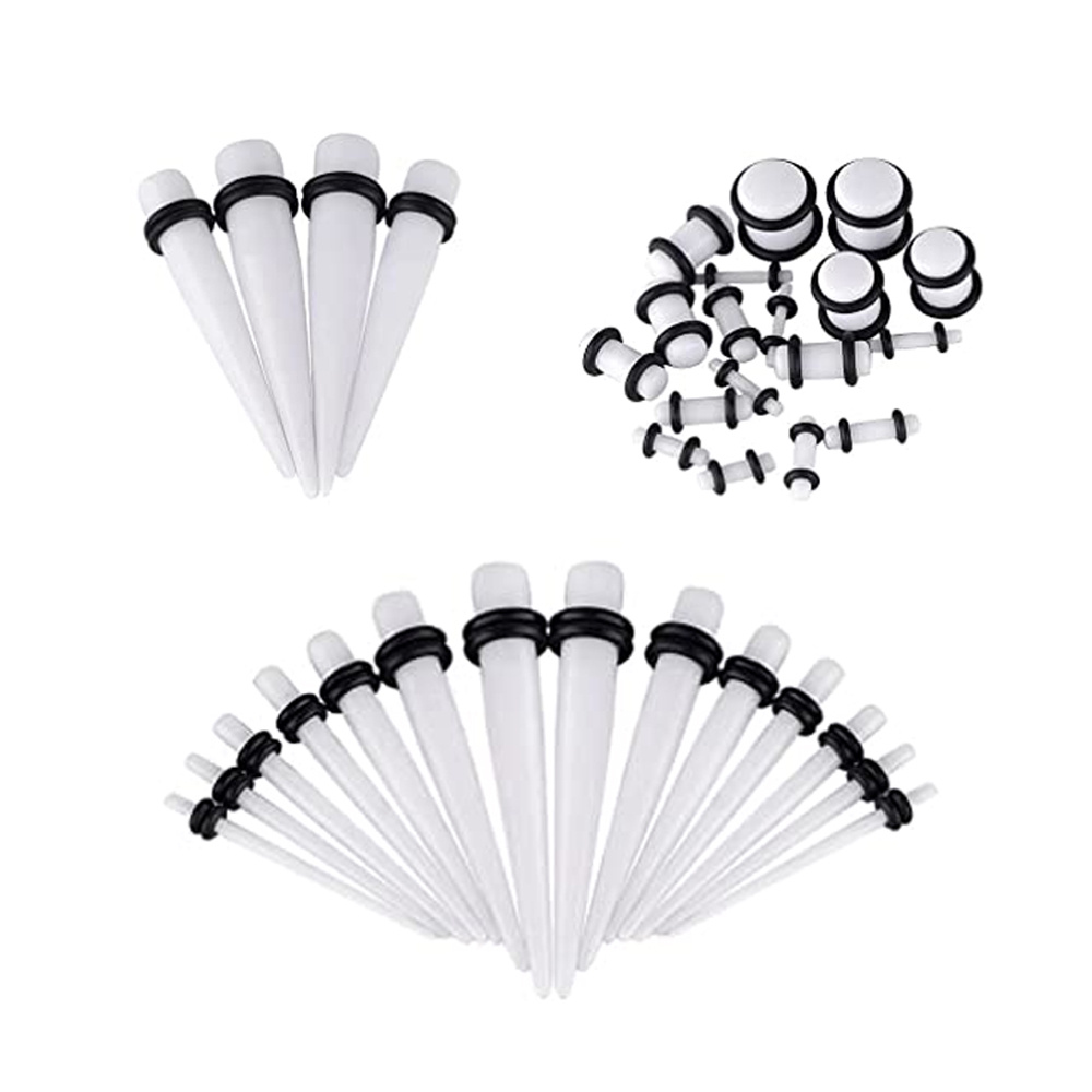 18pairs gauges kit ear stretching kit acrylic plugs Temu