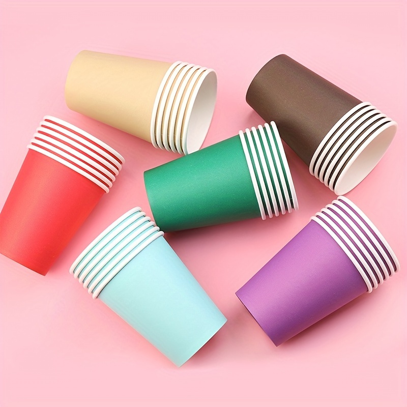 Small Paper Cups Disposable Mini Bathroom Mouthwash Cups For - Temu