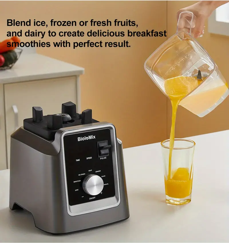 biolomix digital bpa free 2l automatic program professional commercial blender mixer juicer food processor ice smoothies fruit details 3