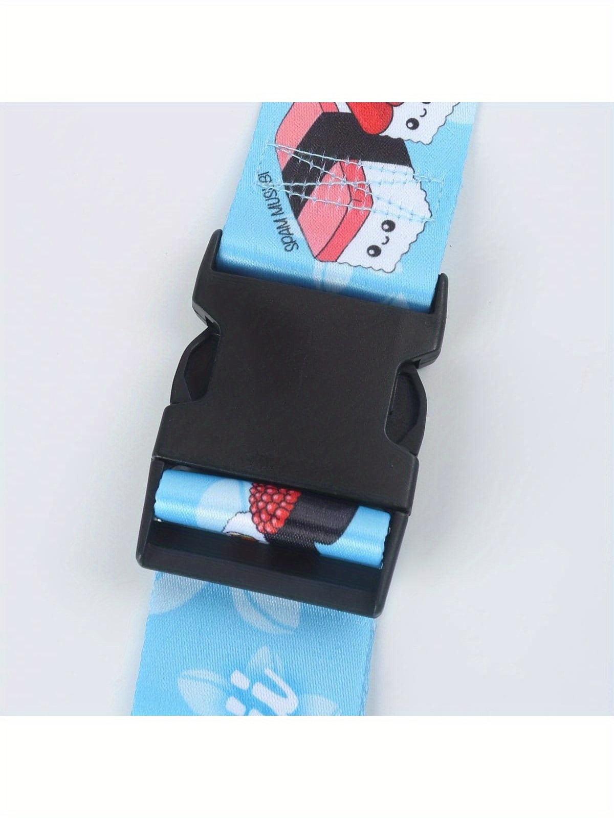 Cute Print Adjustable Luggage Straps Packing Straps Buckle Temu