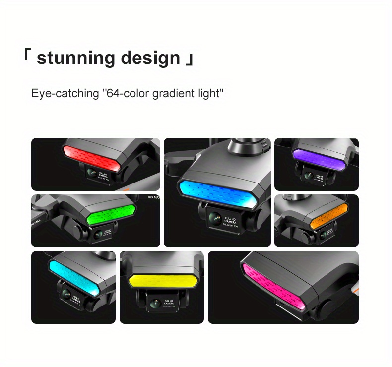 gps drone laser obstacle avoidance uav high definition aerial photography 5g fpv gps brushless remote control aircraft cool 64 color gradient atmosphere light adult children beautiful gift details 3